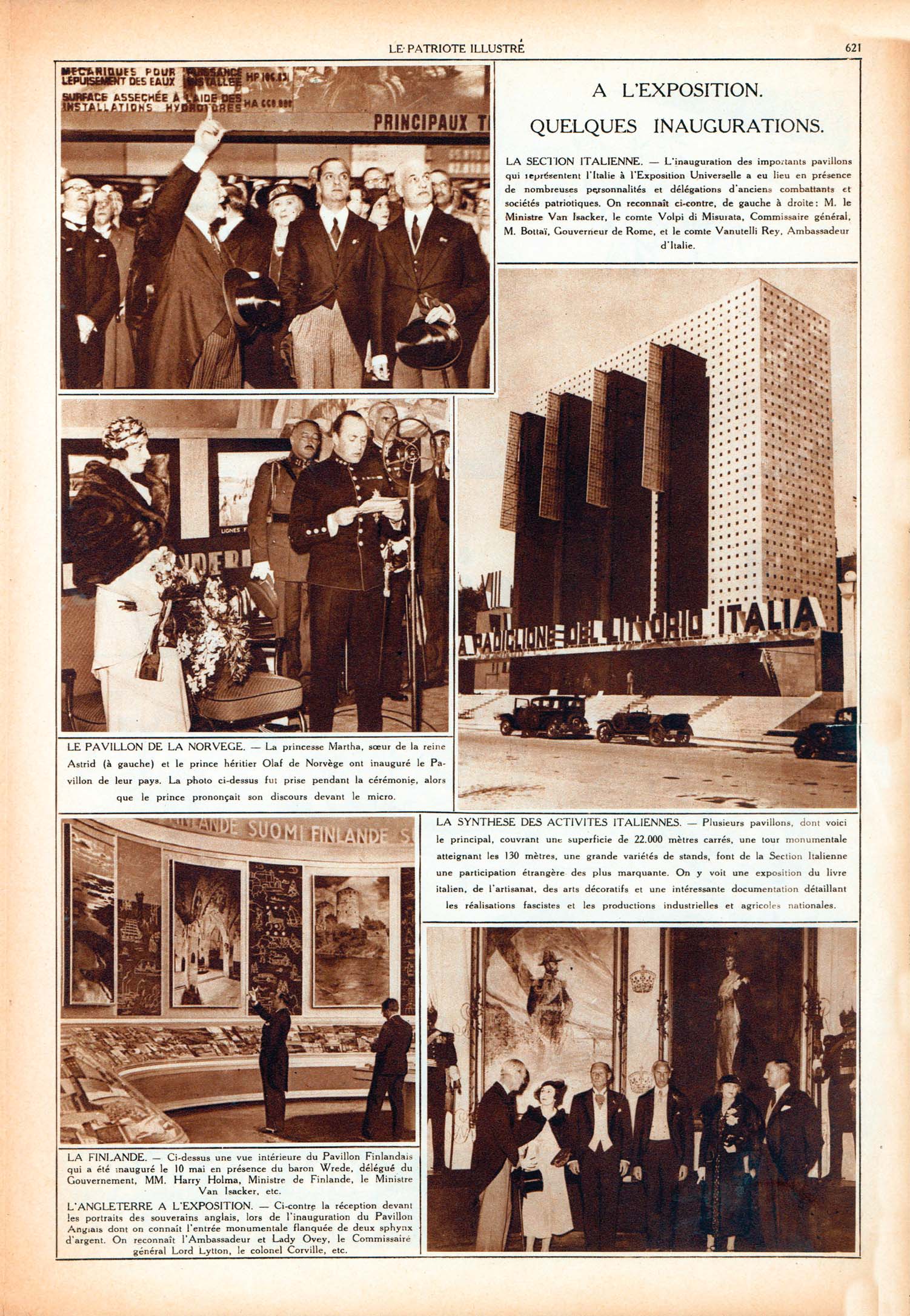 exposition universelle Bruxelles 1935