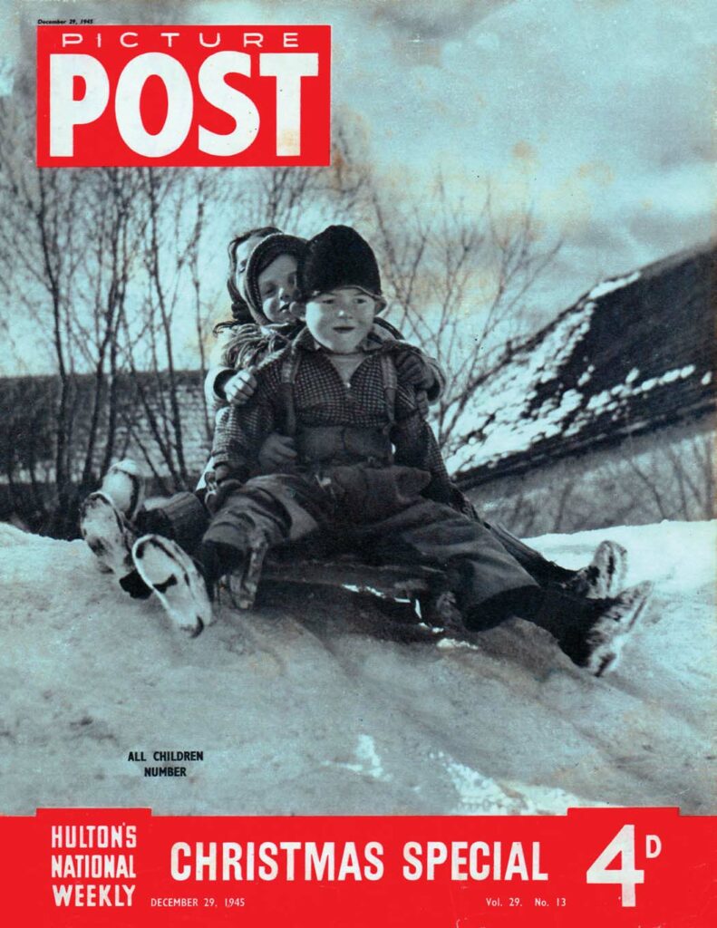 tijdschrift picture post tweede wereldoorlog opgroeien feestjurk voor adolesent platteland