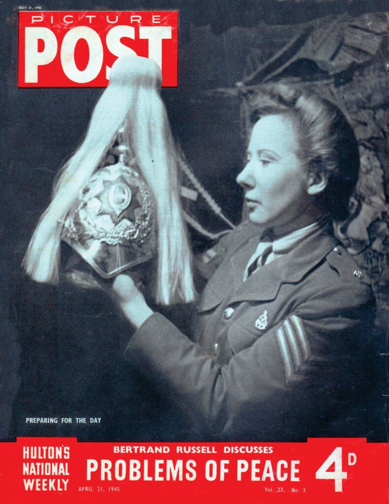 photo de magazine soldats après la seconde guerre mondiale opéra de libération des Pays-Bas