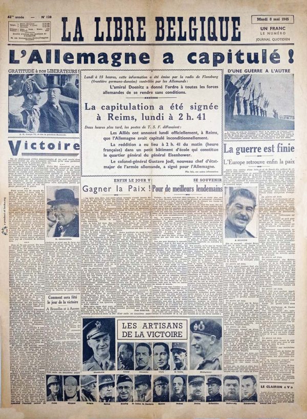 journaux la libre belgique seconde guerre mondiale.