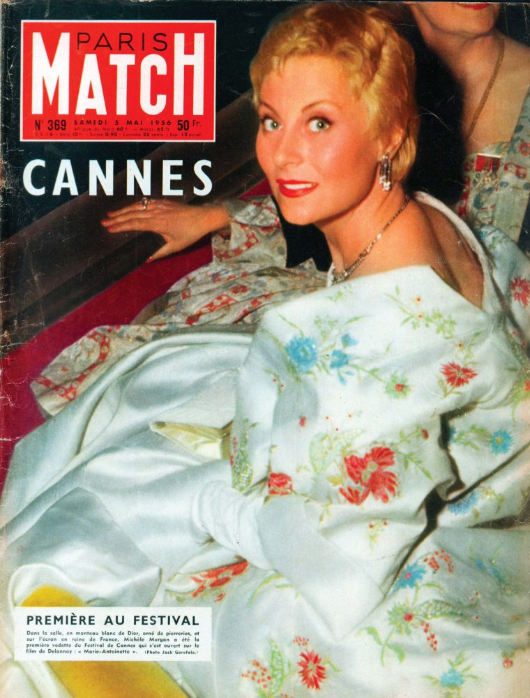 Paris Match Cannes filmfestival Algerije prinses Grace en Rainier Joe Louis