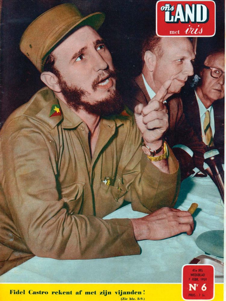 Fidel Castro rekent af met zijn vijanden vulkanen
