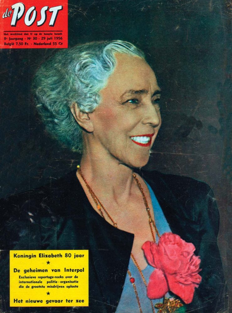 De Post vintage tijdschriften Filips de Goede Maurice Chevalier bejaardenzorg koningin Elizabeth