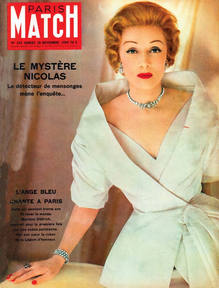 Paris Match Marlène Dietrich architectuur New york Beatniks leugendetector
