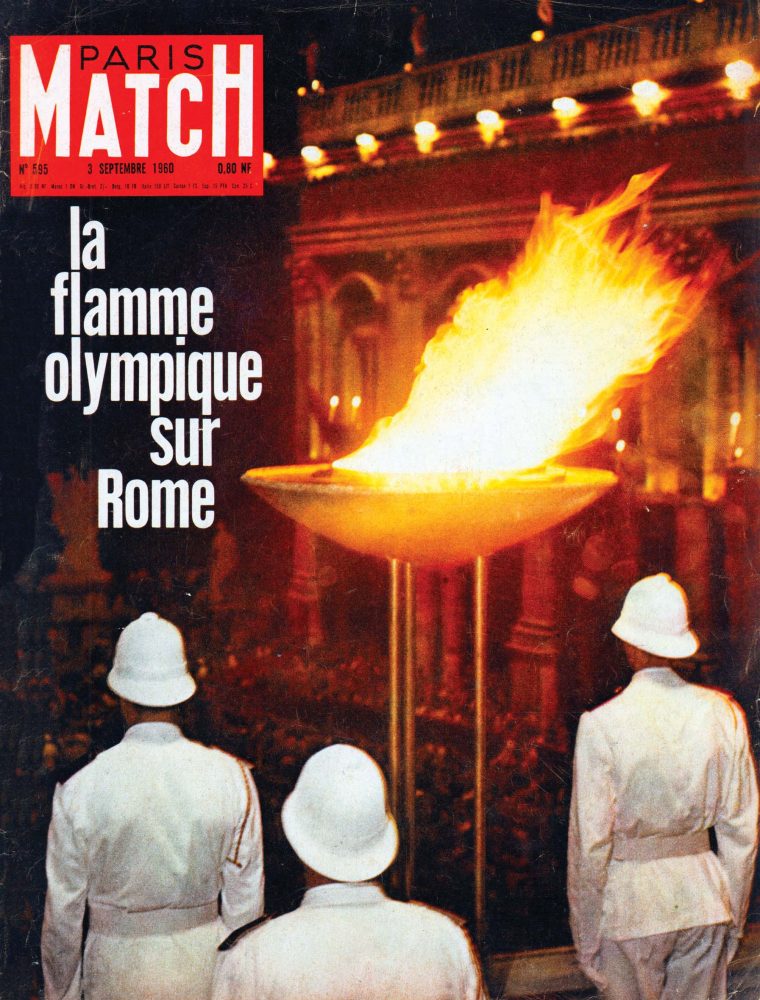 Paris Match de olympische spelen in Rome Dakar revolutie René Clair