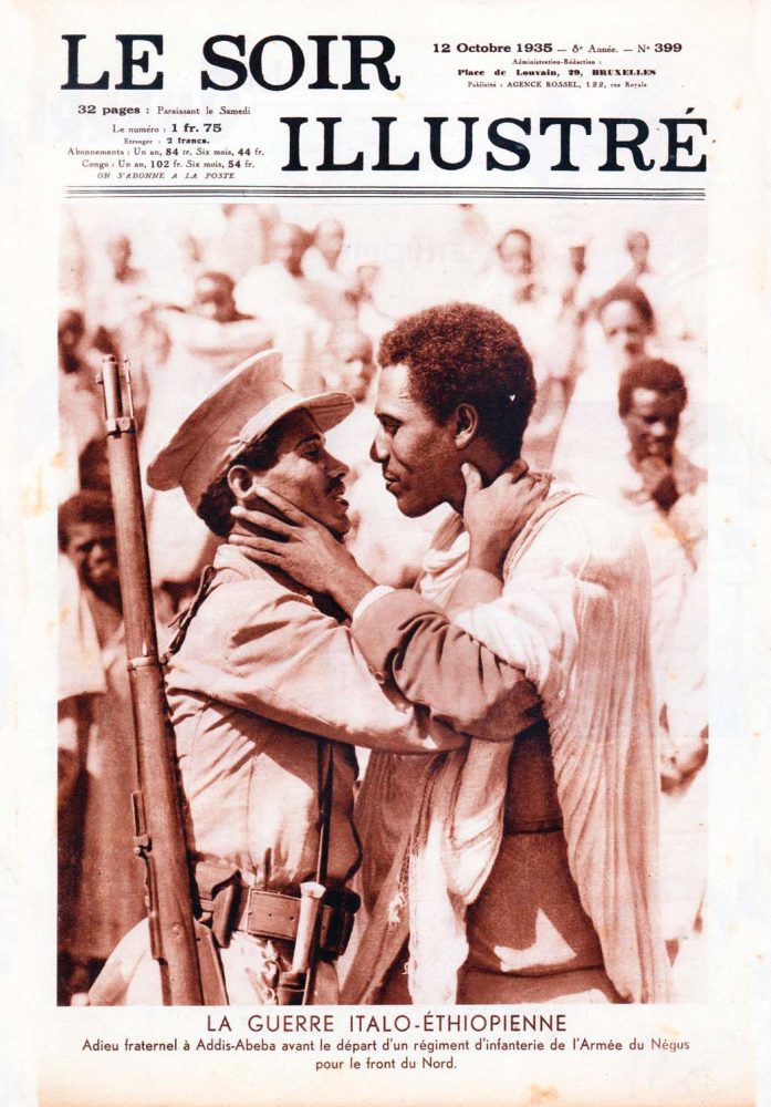 le soir illustré oorlog in ethiopië la guerre italo-éthiopienne