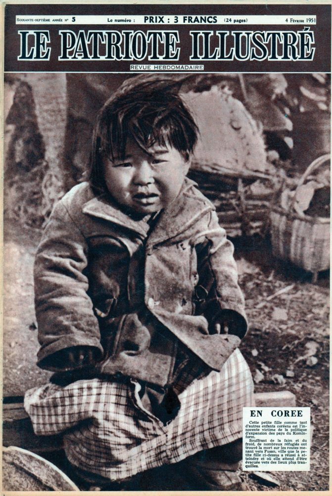 meisje in de Koreaanse oorlog