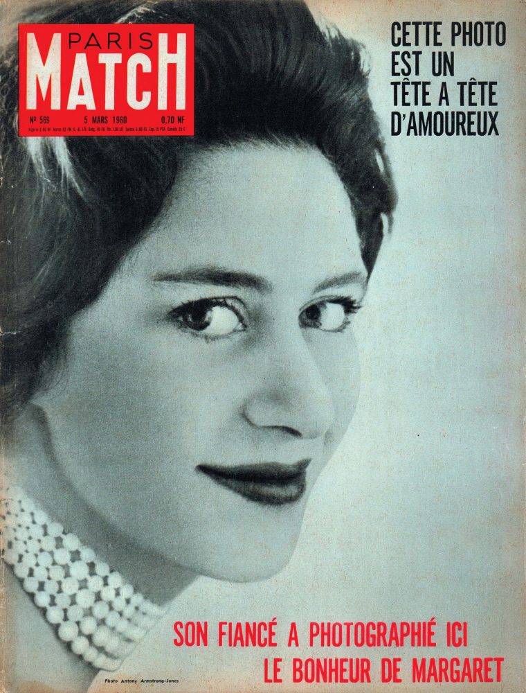 Paris Match prinses Margeret verliefd Fellini Anita Ekberg Anastasia mode