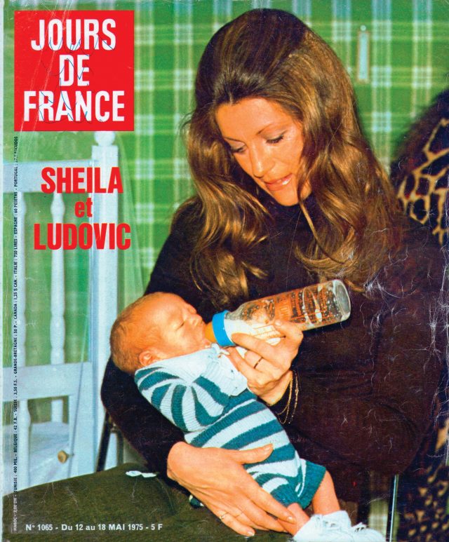 tijdschrift Jours de France sheila en ludovic leon zitrone film echtscheiding marokko president van Frankrijk