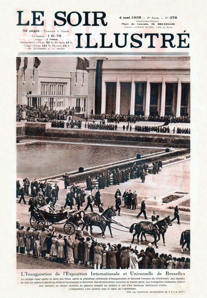 le soir illustré exposition universelle bruxelles 1935 politique de la mode zélandaise
